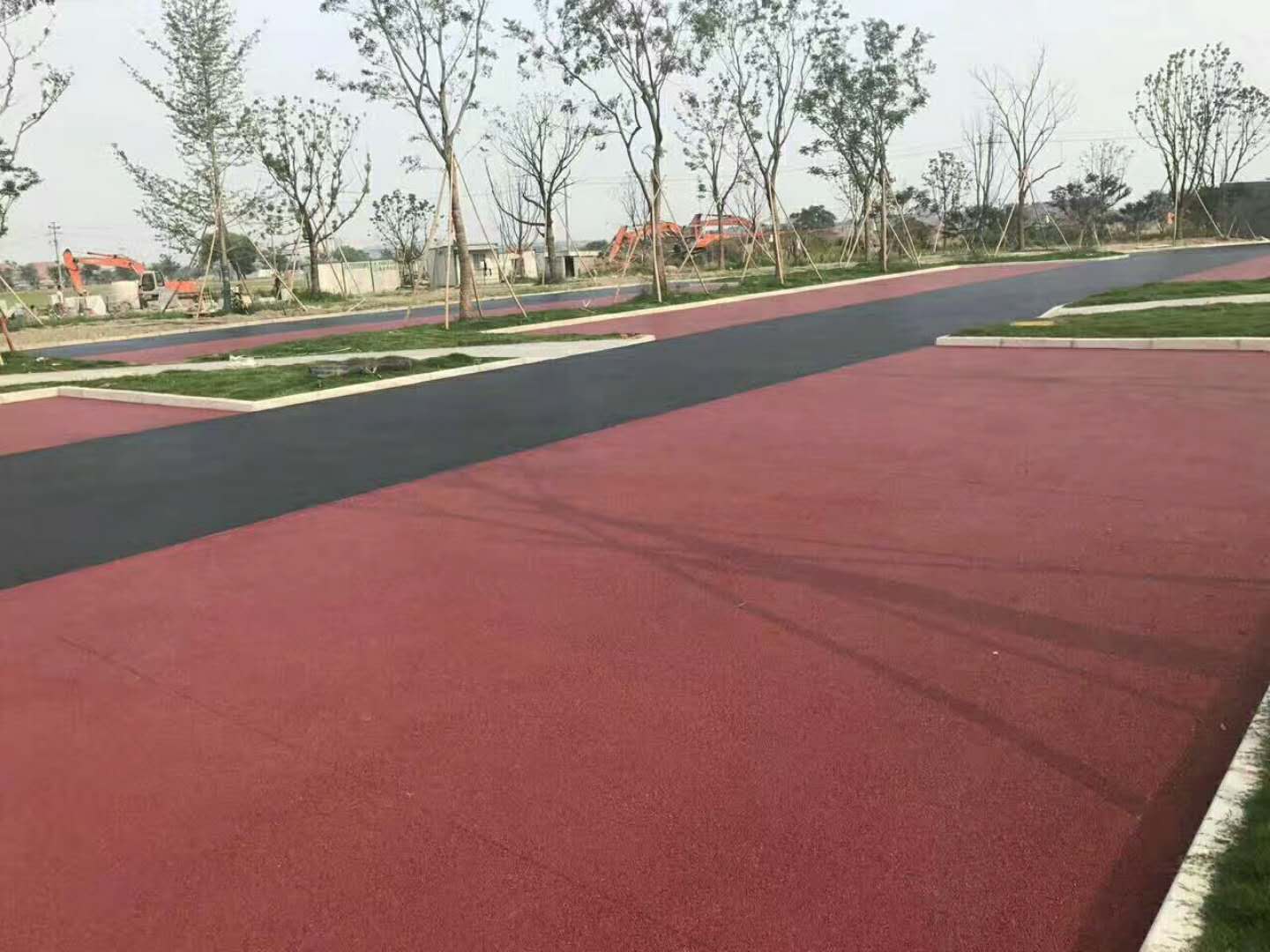 合肥滨湖新区透水3200平方米